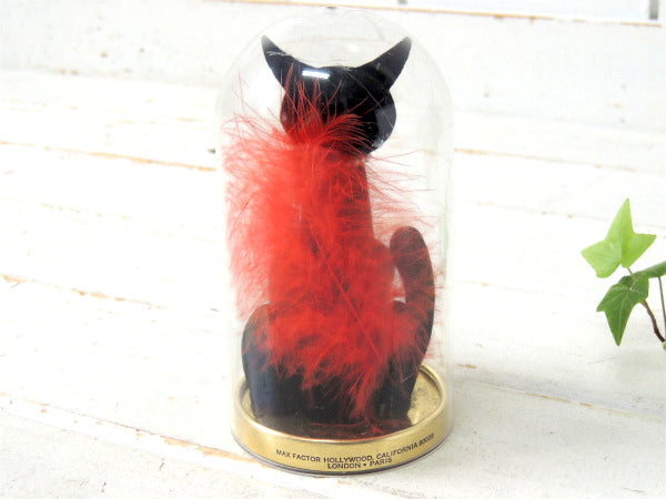【MAXFACTOR・マックスファクター】アンティーク&ビンテージ・パフュームボトル・黒猫・香水瓶