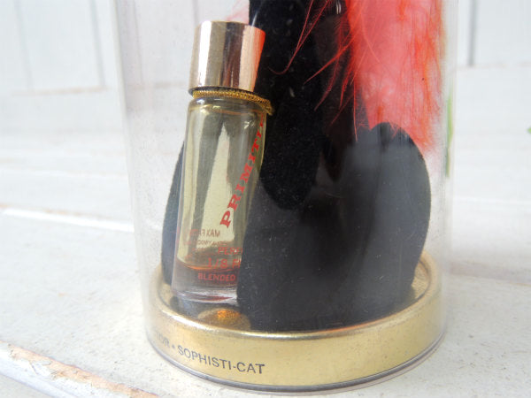 【MAXFACTOR・マックスファクター】アンティーク&ビンテージ・パフュームボトル・黒猫・香水瓶
