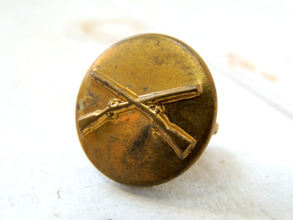 【United States】クロスライフル・ヴィンテージ・US ARMY・ピンバッジ・ピンズ