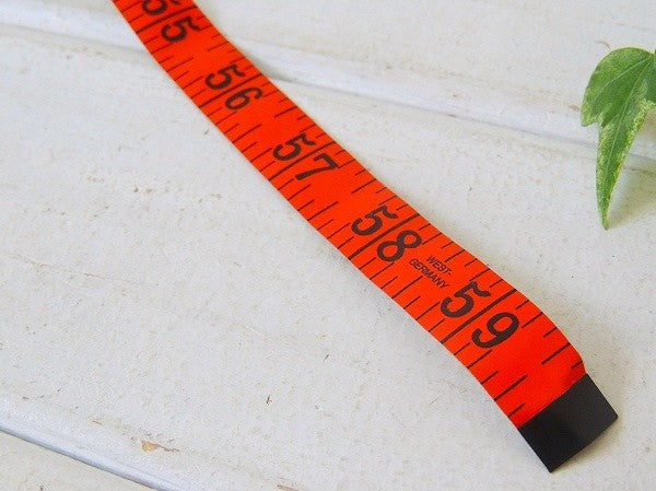 西ドイツ製・センチ&インチ表記・小さなアンティーク・メジャーテープ/メジャー/GERMANY