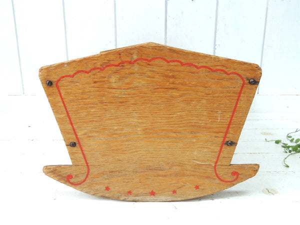 USA 花柄&母子 ハンドペイント 木製 アンティーク ゆりかご ロッキング ベビーベッド バスケットドールベッド