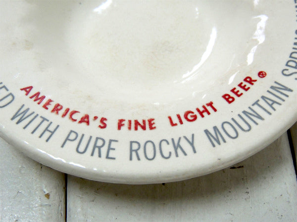 【Coors・クアーズ】ビール・ヴィンテージ・陶器製・灰皿・アシュトレイ/アドバタイジング