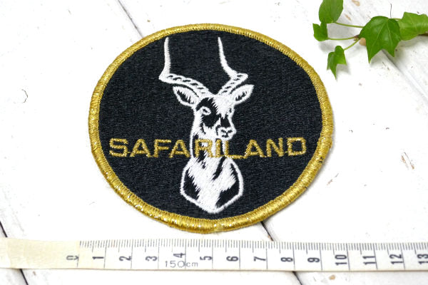 1964's サファリランド・SAFARILAND ヴィンテージ・刺繍 ロゴ ワッペン ミリタリー