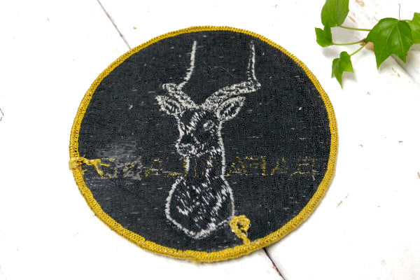 1964's サファリランド・SAFARILAND ヴィンテージ・刺繍 ロゴ ワッペン ミリタリー