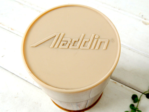 【1960~1970y】アラジン・Aladdinサーモス・ヴィンテージ・魔法瓶・チェック柄