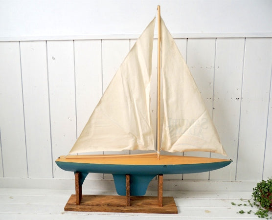 SAMUEL ADAMS サミュエルアダムス・ビール・店頭用 ディスプレイ・大きなヨット・USA看板