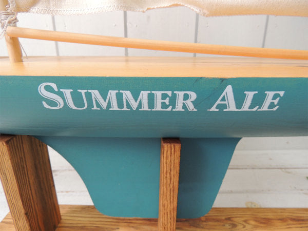 SAMUEL ADAMS サミュエルアダムス・ビール・店頭用 ディスプレイ・大きなヨット・USA看板