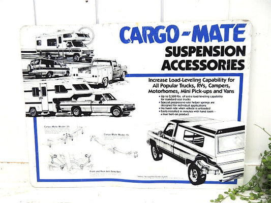 1980's・アメ車・トラック・RV・キャンピングカー ・キャンパー・バン・ビンテージ・サイン・看板