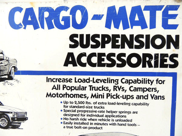 1980's・アメ車・トラック・RV・キャンピングカー ・キャンパー・バン・ビンテージ・サイン・看板