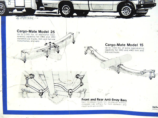 1980's・アメ車・トラック・RV・キャンピングカー ・キャンパー・バン・ビンテージ・サイン・看板