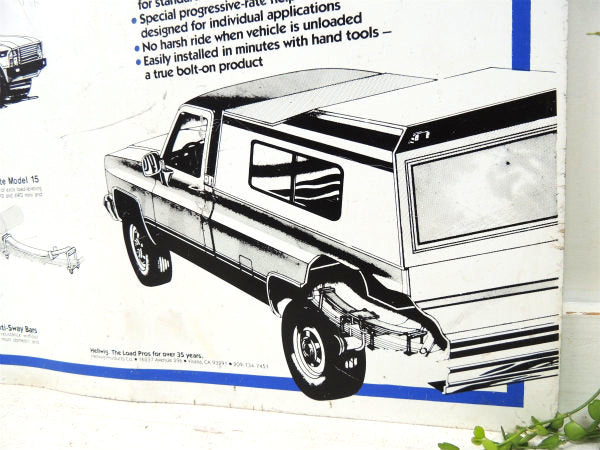 1980's・アメ車・トラック・RV・キャンピングカー ・キャンパー・バン・ビンテージ・サイン・看板