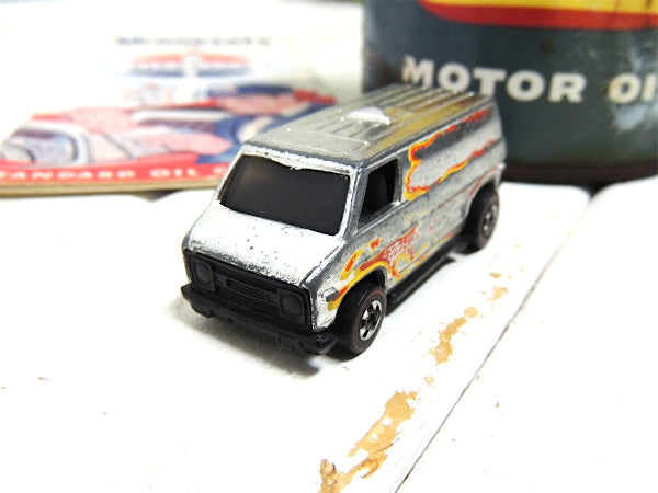 【VAN・レッドライン】ホットウィール・マテル・ヴィンテージ・ミニカー・アメ車