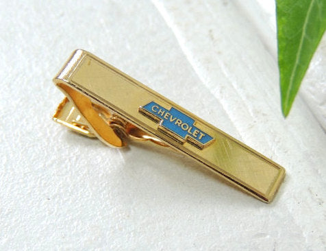 CHEVRLET シボレー 1960~ ヴィンテージ アクセサリー タイピン タイバー アメ車 USA エンブレム付き
