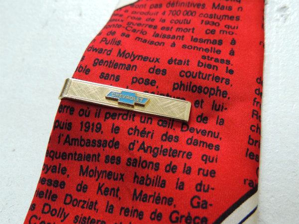 CHEVRLET シボレー 1960~ ヴィンテージ アクセサリー　タイピン　タイバー　アメ車　USA エンブレム付き