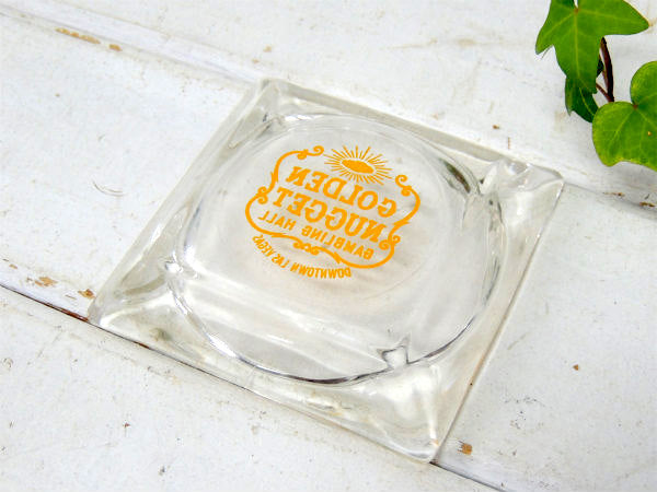 GOLDEN NUGGET ラスベガス&カジノ・高級ホテル・ヴィンテージ・アドバタイジング・灰皿