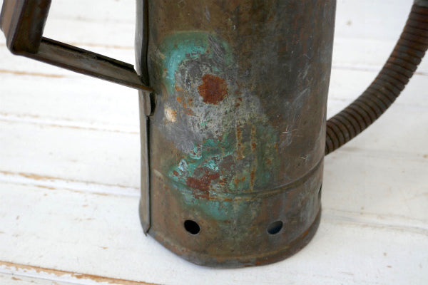 Brookins メタル 50s ビンテージ オイルジョッキ オイル差し ジャグ オイル缶 ガレージ USA