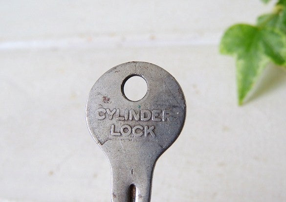 【CYLINDER/LOCK/C263】ビンテージ・鍵・キー・USA・シリンダー