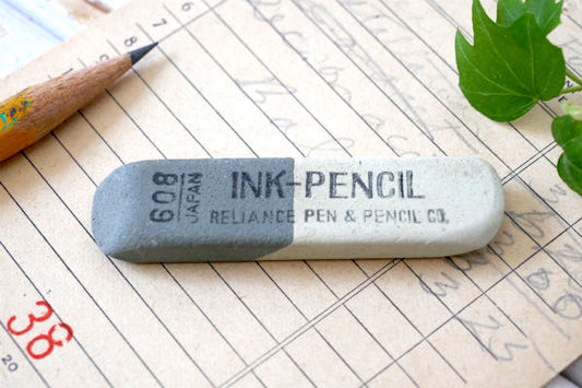 INK-PENCIL 608 USED・ビンテージ・消しゴム・ステーショナリー 文房具 砂消しゴム