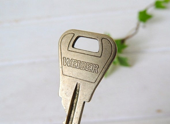 【WEISER】Coolなデザインキー・ビンテージ・鍵・キー・USA