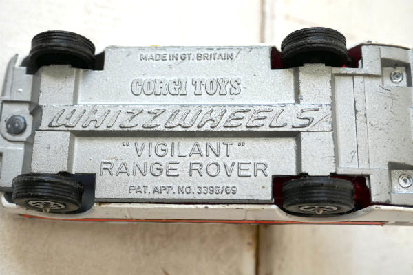 レンジローバー・ポリス コーギー 英国・イギリス・ヴィンテージ・ミニカー・ブリキカー