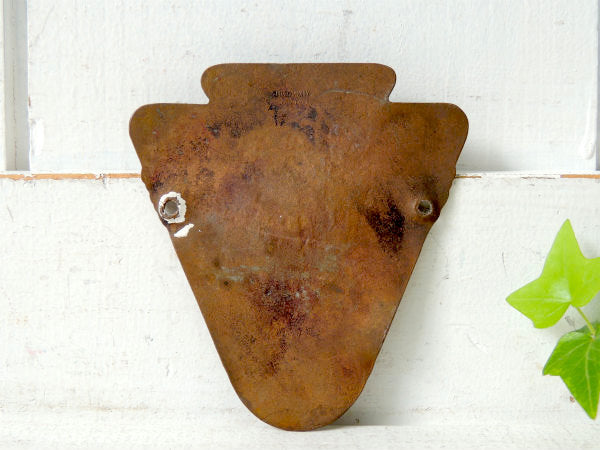 NATIONAL AUTOMOBILE CLUB 真鍮製 ヴィンテージ イーグル&アメリカ地図 アメ車 エンブレム モーター系