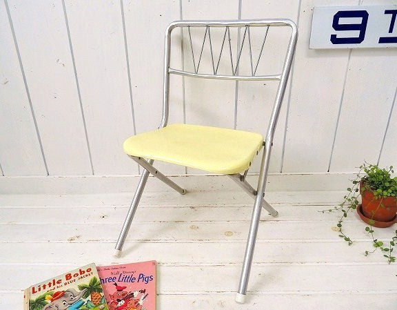 Star Brite ミッドセンチュリー　60's ヴィンテージ　子供イス　フォールディング　チェア　椅子