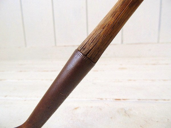 SPALDING PITHER 木製　シャフト・鉄・アンティーク・ゴルフ クラブ・アイアン