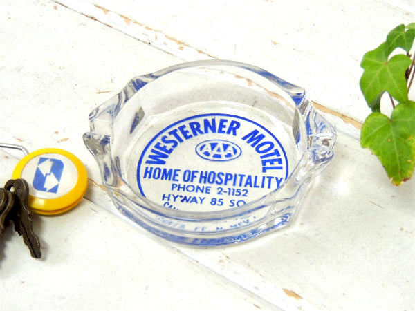 【AAA・WESTERNER MOTEL】モーテル・アドバタイジング・自動車関連・ビンテージ・灰皿