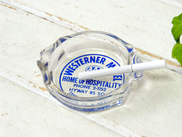【AAA・WESTERNER MOTEL】モーテル・アドバタイジング・自動車関連・ビンテージ・灰皿