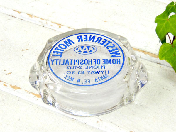 【AAA・WESTERNER MOTEL】モーテル・アドバタイジング・自動車関連・ビンテージ・灰皿