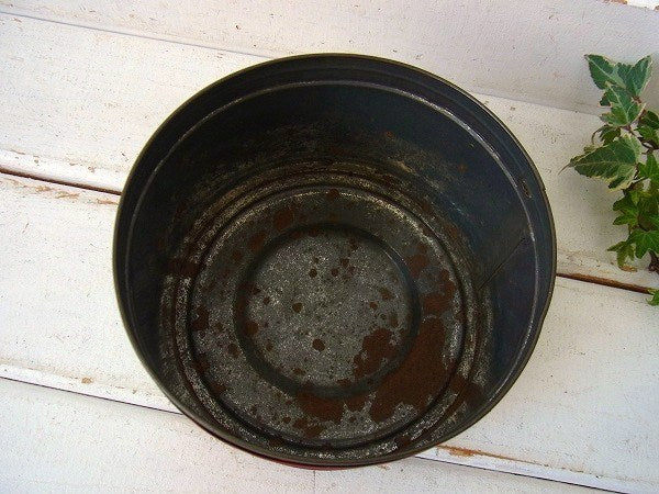 【HILLS BROS】ヒルスコーヒー・ブリキ製・ヴィンテージ・コーヒー缶/ティン缶 USA