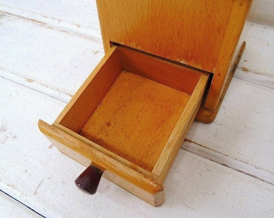 西ドイツ・木製・アンティーク・コーヒーミル グラインダー Western Germany