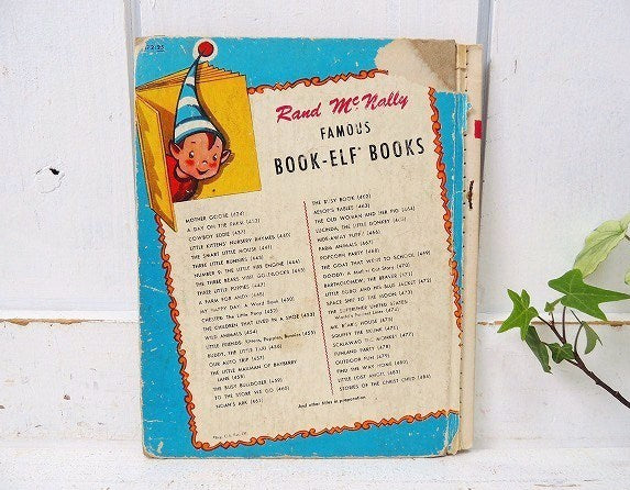 【Little Bobo】子ゾウ&動物・50'sヴィンテージ・絵本 USA/アニマル