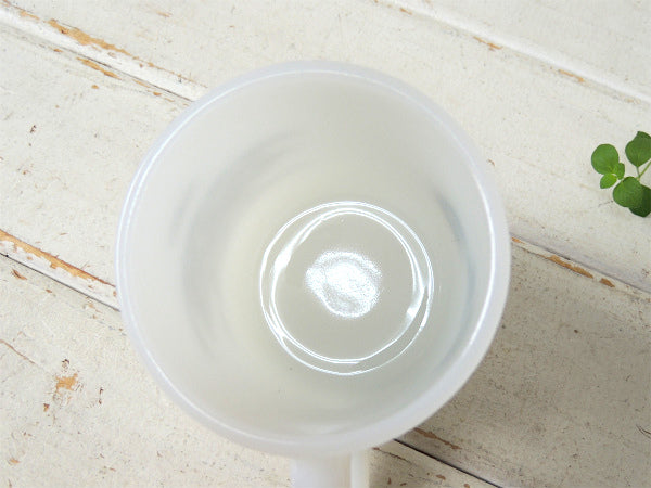【DAD】父の日・ミルクガラス製・ヴィンテージ・マグカップ・食器・プレゼント・ギフト USA