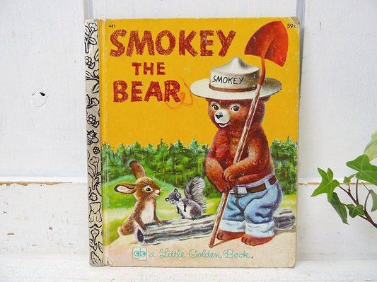 スモーキーベア　熊　リチャードスキャリー・70' ヴィンテージ・絵本・USA