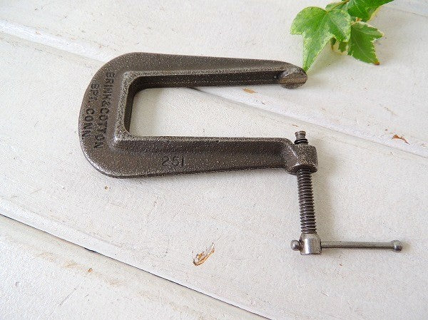 【BRINK&COTTON】ヴィンテージ・シャコ万力/C型クランプ/インダストリアル