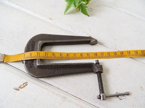 【BRINK&COTTON】ヴィンテージ・シャコ万力/C型クランプ/インダストリアル