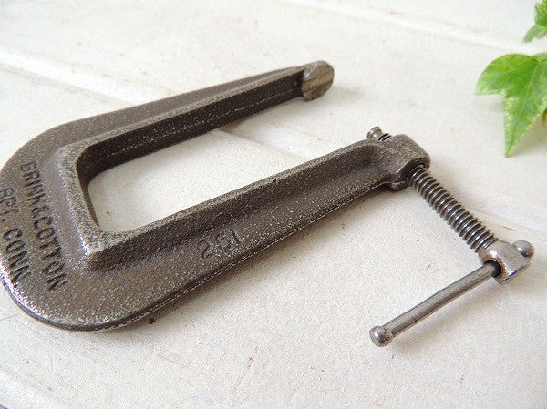 【BRINK&COTTON】ヴィンテージ・シャコ万力/C型クランプ/インダストリアル