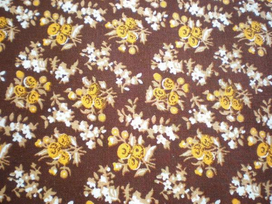 花柄・デッドストック・ヴィンテージ・ファブリック/生地 USA