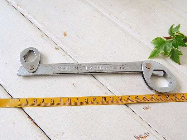 MULTI　WRENCH  自動車&オートバイ ヴィンテージ レンチ&スパナ 工具 USA アメ車 ガレージ雑貨
