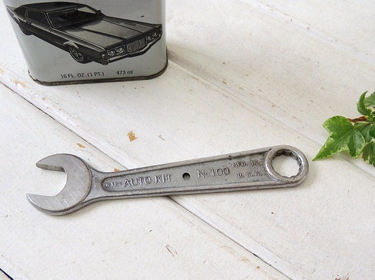 AUTO KIT No.100 自動車&オートバイ・ヴィンテージ・レンチ&スパナ 工具・USA
