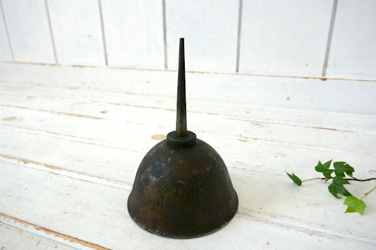 シャビー メタル製 ヴィンテージ オイル差し オイラー オイル容器 工業系 ガレージ雑貨 USA