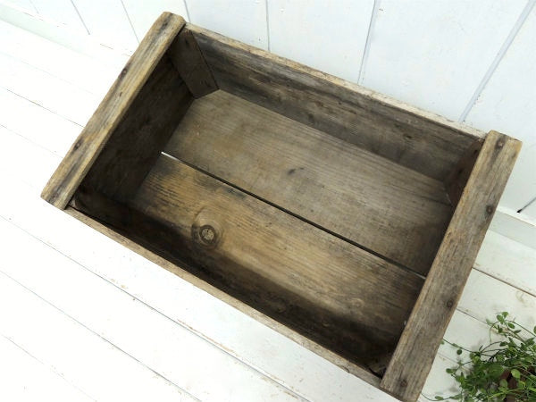 S&W 食品 サンフランシスコ・ヴィンテージ・ウッドボックス・木箱・シャビー・棚 アドバタイジング