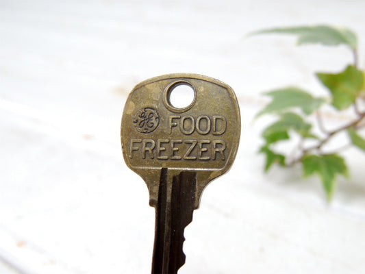 GE ゼネラル・エレクトリック 冷蔵庫 アメリカンビンテージ・真鍮・OLD キー・ KEY・鍵