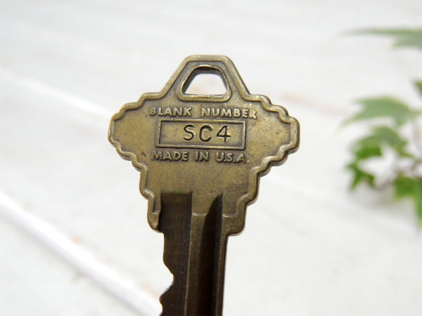 【CURTIS IND・CLEVE OHIO】オハイオ・ヴィンテージ・真鍮製・OLDキー・鍵・KEY