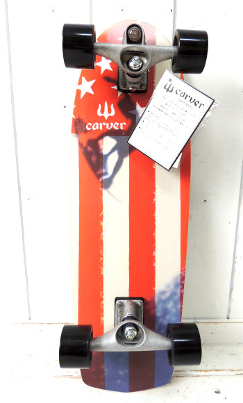 【CARVER・カーバー】星条旗・アーバンフラッグ・スケートボード・日本正規品・30.5インチ・C7