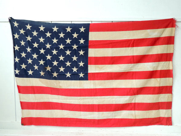 【アメリカ合衆国・50星】ヴィンテージ・星条旗・オールドアメリカン・フラッグ・USA★