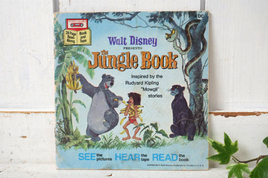 ジャングルブック ウォルトディズニー モーグリー 70s ヴィンテージ 絵本 ピクチャーブック US