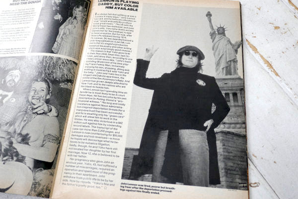 THE BEATLES ビートルズ 1976's People  ピープル ヴィンテージ 雑誌 US