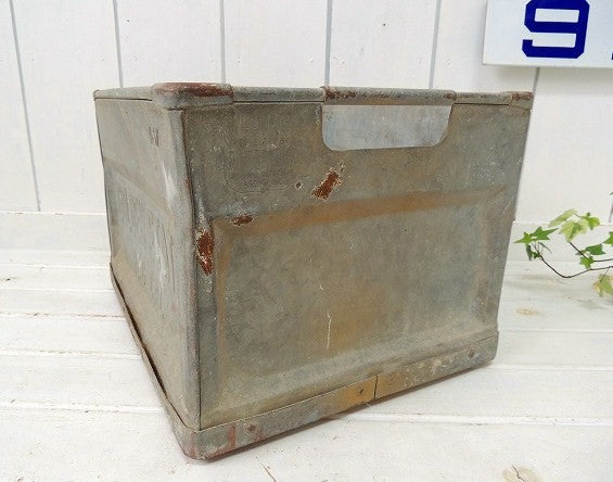 【GOLDEN STATE】ビンテージ・ミルクボックス/ミルクケース/メタルケース USA